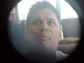 who can we see thru the round window